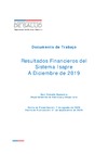Análisis Financiero a diciembre de 2019
