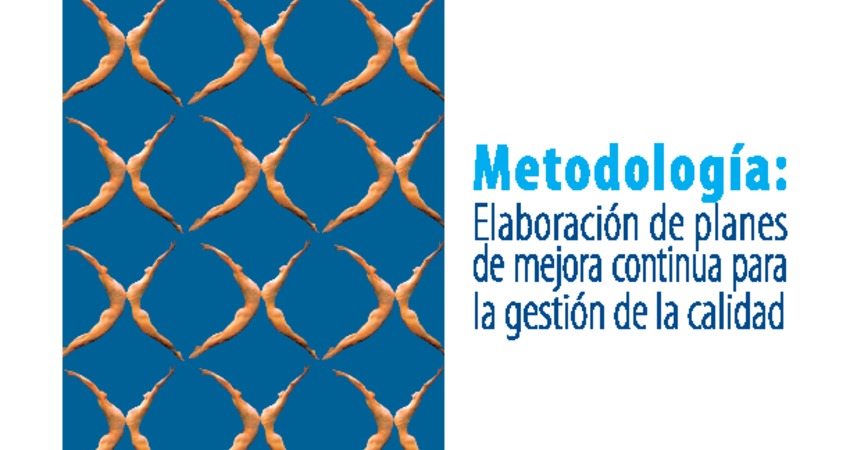 Metodología: Elaboración de Planes de Mejora Continua para la Gestión de Calidad.
