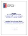Informe Análisis de resultados "Fiscalización mantención del Estándar de Acreditación"