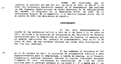 Santiago Res 508 Aprueba Contrato del 27-12-2007