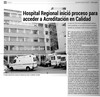 Hospital Regional inició proceso para acceder a Acreditación en Calidad