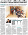 Recortes de Prensa Regionales_2016_05_19_Alrededor de 134 mil licencias médicas tramitó la Compin durante el año 2015_Diario Austral de Temuco